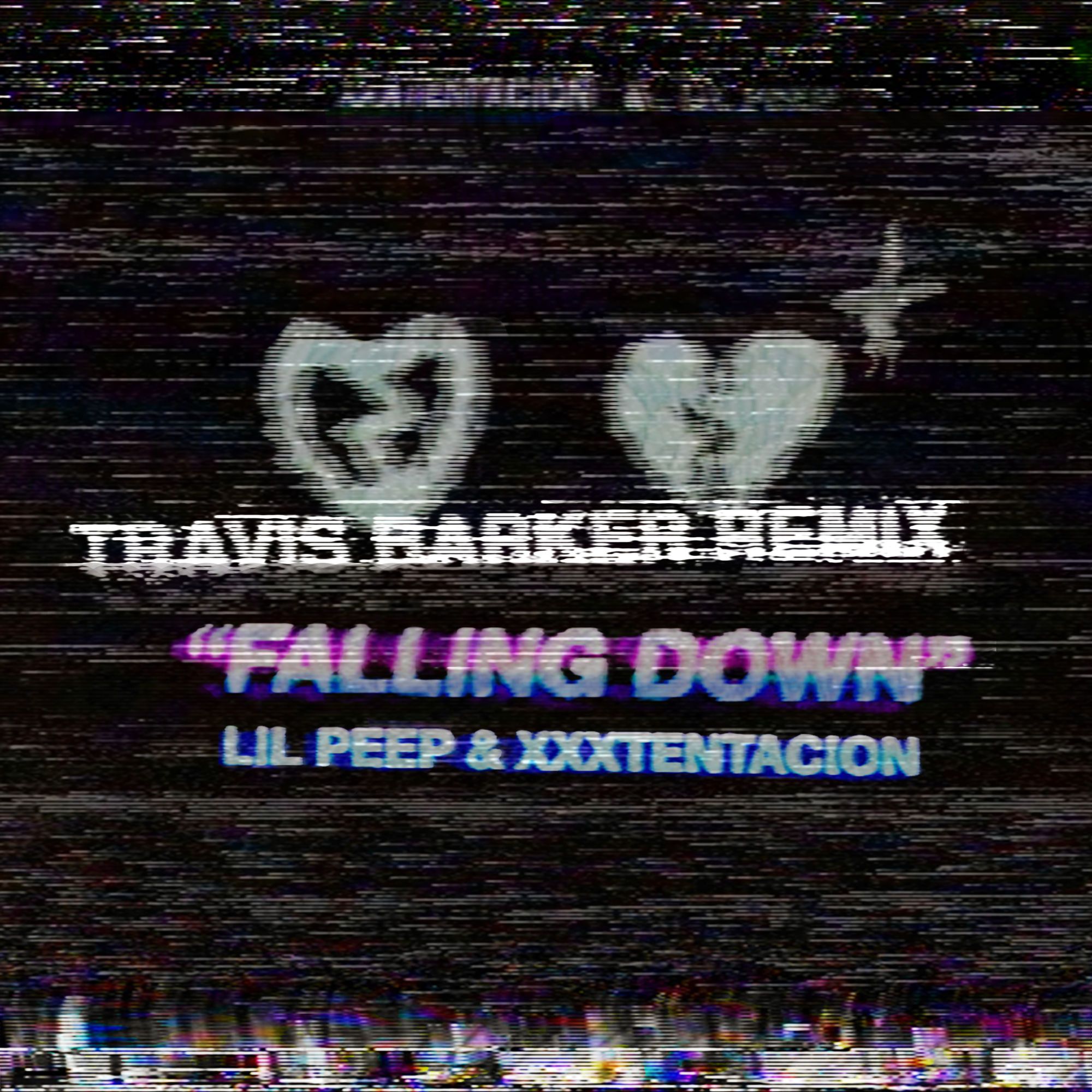 Fallen down speed. Lil Peep & XXXTENTACION - Falling down. Falling down Travis Barker Remix. Falling down трек. Falling down обложка.